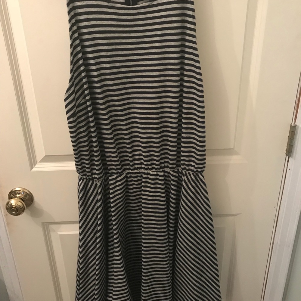 Gray and Navy dress